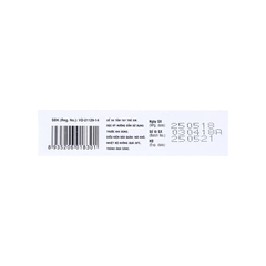 Thuốc Bisacodyl DHG điều trị táo bón, thải sạch ruột trước và sau phẫu thuật (hộp 4 vỉ x 25 viên)
