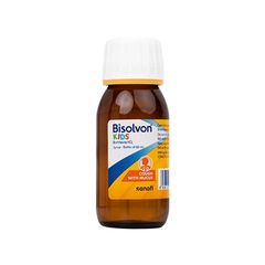 Siro Bisolvon Kids làm loãng đờm trong các bệnh phế quản cấp và mạn tính (chai 60ml)