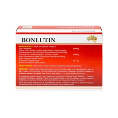 Thuốc Bonlutin giảm triệu chứng thoái hóa khớp gối (hộp 4 vỉ x 15 viên)