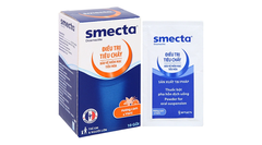 Thuốc bột pha hỗn dịch uống Smecta hương cam & vani điều trị tiêu chảy, rối loạn tiêu hoá (hộp 10 gói)