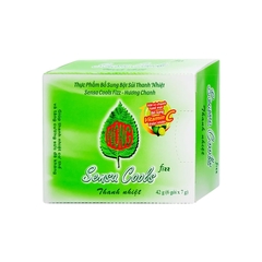 Bột Sủi Thanh Nhiệt Sensa Cools Fizz (hộp 6 gói x 7g)