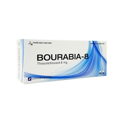 Thuốc Bourabia-8 điều trị co thắt cơ (hộp 6 vỉ x 10 viên)
