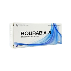 Thuốc Bourabia-8 điều trị co thắt cơ (hộp 6 vỉ x 10 viên)