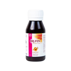 Hỗn dịch uống Brufen 100mg/5ml giảm đau, hạ sốt (hộp 1 x chai 60ml)