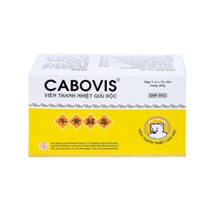 Viên Cabovis thanh nhiệt, giải độc (hộp 5 vỉ x 10 viên)