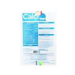 Viên uống Calci Hipo giúp bổ sung canxi, chống loãng xương (Hộp 30 viên)