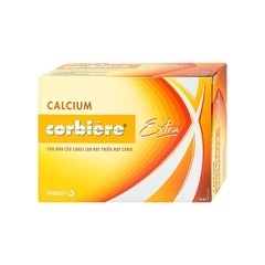 Dung dịch ống uống Calcium Corbiere Extra bổ sung calci, ngừa loãng xương (hộp 3 vỉ x 10 ống x 10ml)