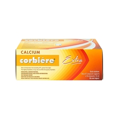 Dung dịch ống uống Calcium Corbiere Extra bổ sung calci, ngừa loãng xương (hộp 3 vỉ x 10 ống x 10ml)