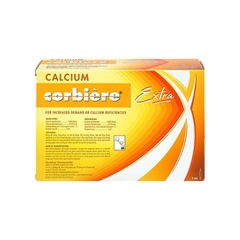 Thuốc Calcium Corbiere Kids Extra bổ sung canxi cho trẻ em (hộp 3 vỉ x 10 ống x 5ml)