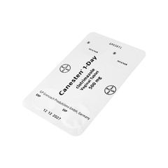Viên đặt âm đạo Canesten 1 Day 500mg điều trị viêm âm đạo và cơ quan sinh dục ngoài (hộp 1 vỉ x 1 viên)