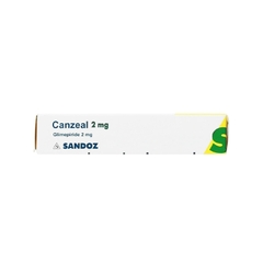Thuốc Canzeal 2mg điều trị đái tháo đường típ 2 (hộp 3 vỉ x 10 viên)