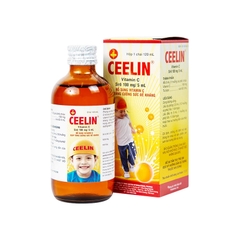Siro Ceelin bổ sung vitamin C, tăng cường sức đề kháng (chai 120ml)
