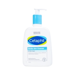 Sữa rửa mặt dịu nhẹ Cetaphil Gentle Skin Cleanser bổ sung độ ẩm dành cho mọi loại da (Chai 500ml)
