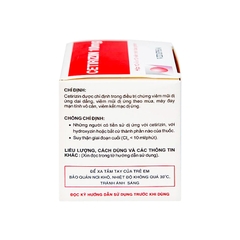Thuốc Cetirizin 10mg Vidipha điều trị triệu chứng viêm mũi dị ứng, mề đay (hộp 10 vỉ x 10 viên)