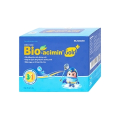 Cốm vi sinh Bioacimin Gold hỗ trợ rối loạn tiêu hóa, cân bằng hệ vi sinh đường ruột (hộp 30 gói)