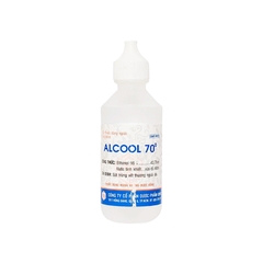 Cồn Alcool 70 độ OPC sát trùng ngoài da (chai 60ml)