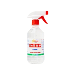 Cồn 70 độ Vĩnh Phúc có vòi xịt (chai 500ml)