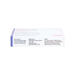 Thuốc Concor 5mg điều trị tăng huyết áp, đau thắt ngực (hộp 3 vỉ x 10 viên)