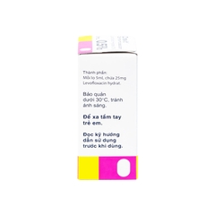 Thuốc nhỏ mắt Cravit 0.5% điều trị nhiễm khuẩn vắt (chai 5ml)