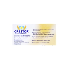Thuốc Crestor 10mg điều trị rối loạn mỡ máu (hộp 2 vỉ x 14 viên)