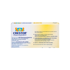 Thuốc Crestor 5mg điều trị rối loạn mỡ máu (hộp 2 vỉ x 14 viên)