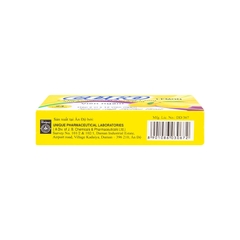 Viên ngậm Cufo vị chanh hỗ trợ điều trị đau họng, viêm họng (2 vỉ x 12 viên)
