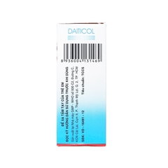 Dung dịch nhỏ mắt Daiticol điều trị đỏ mắt, ngứa mắt (hộp 1 chai x 10ml)