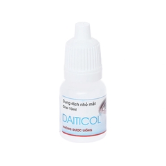 Dung dịch nhỏ mắt Daiticol điều trị đỏ mắt, ngứa mắt (hộp 1 chai x 10ml)