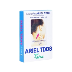 Cao dán Ariel TDDS Tatra chống say tàu xe (hộp 2 miếng)