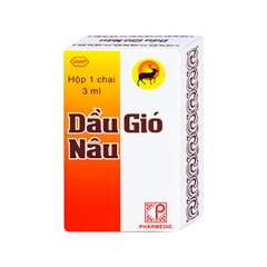 Dầu gió Nâu Pharmedic (hộp 1 chai 3ml)