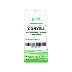 Dầu tràm Con Yêu giữ ấm, phòng cảm lạnh (hộp 1 chai x 20ml)