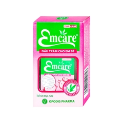 Dầu tràm Emcare cho bé ngừa cảm, xoa bóp giảm đau nhức (hộp 1 chai x  25ml)