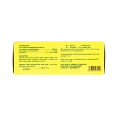 Thuốc Decolgen ND điều trị các triệu chứng cảm, viêm mũi dị ứng (hộp 10 vỉ x 12 viên)