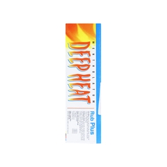 Kem xoa bóp Deep Heat Rub Plus giảm đau cơ, xương khớp (hộp 1 tuýp x 30g)