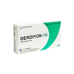 Thuốc Derdiyok 10mg dự phòng và điều trị hen phế quản mạn tính (hộp 3 vỉ x 10 viên)
