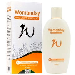 Dung dịch vệ sinh phụ nữ Womanday (chai 200ml)