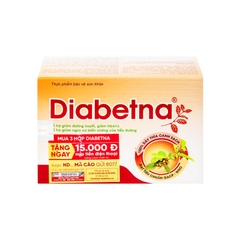 Viên uống Diabetna Nam Dược hỗ trợ giảm đường huyết (hộp 4 vỉ x 10 viên)