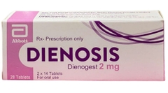 Thuốc Dienosis 2mg điều trị lạc nội mạc tử cung (hộp 2 vỉ x 14 viên)