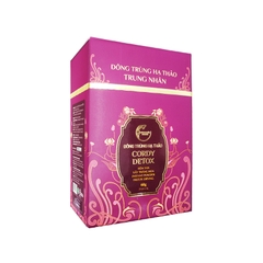 Đông Trùng Hạ Thảo Cordy Detox hỗ trợ giảm mỡ, thải độc cơ thể (hộp 20 gói x 3g)