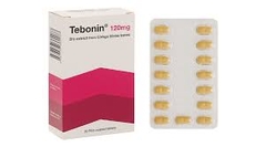 Thuốc Tebonin 120mg điều trị rối loạn tuần hoàn máu não (hộp 2 vỉ x 15 viên)