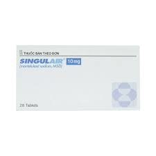 Thuốc Singulair 10mg dự phòng và điều trị hen phế quản mạn tính (hộp 2 vỉ x 14 viên)