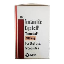 Thuốc Temodal 100mg điều trị u nguyên bào thần kinh (hộp 5 gói x 1 viên)
