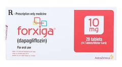 Thuốc Forxiga điều trị đái tháo đường tuýp 2, suy tim và bệnh thận mạn tính (hộp 2 vỉ x 14 viên)