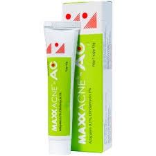 Gel bôi da Maxxacne-AC điều trị mụn trứng cá (hộp 1 tuýp x 15g)