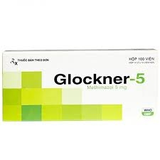Viên nén Glockner-5 điều trị triệu chứng cường giáp (hộp 10 vỉ x 10 viên)