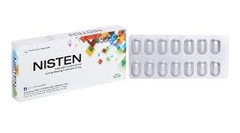 Thuốc Nisten 5mg điều trị bệnh mạch vành, đau thắt ngực (hộp 2 vỉ x 14 Viên)