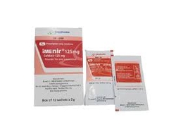 Thuốc Imenir 125mg điều trị nhiễm khuẩn (hộp 12 gói x 2g)