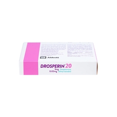Thuốc tránh thai hằng ngày Drosperin 20 (hộp 1 vỉ x 28 viên)