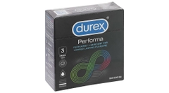 Bao cao su Durex Performa kéo dài thời gian quan hệ (hộp 3 cái)