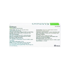 Thuốc Elthon điều trị triệu chứng viêm dạ dày mạn tính (hộp 2 vỉ x 10 viên)